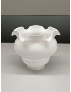 Paralume Vetro per Lampada Applique abat-jour Bianco 2