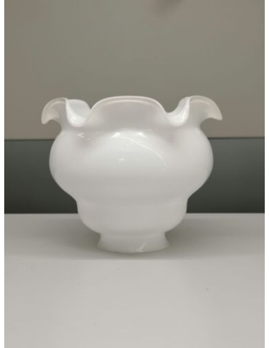 Paralume Vetro per Lampada Applique abat-jour Bianco