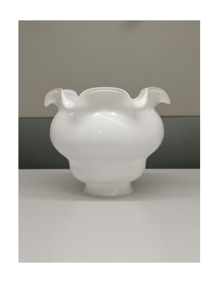 Paralume Vetro per Lampada Applique abat-jour Bianco