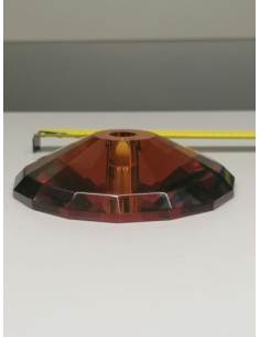 Vetro Bobeches Ambra