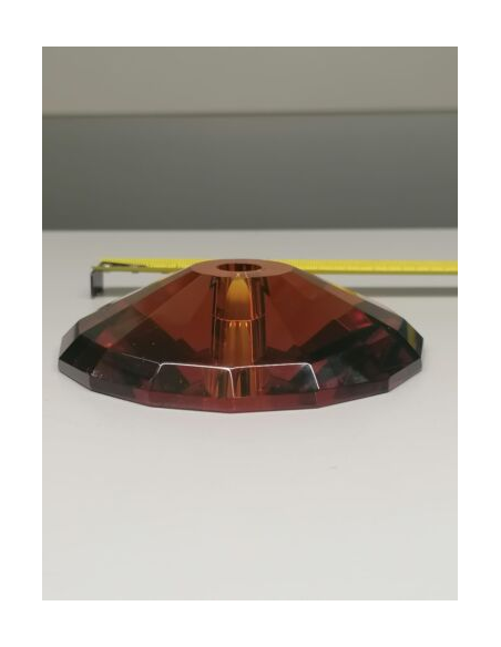 Vetro Bobeches Ambra