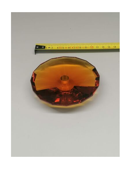 Vetro Bobeches Ambra