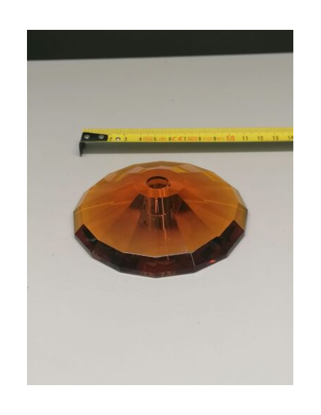 Vetro Bobeches Ambra