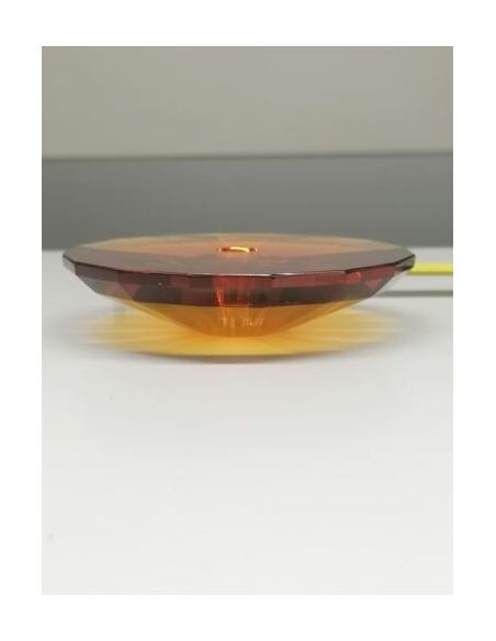 Vetro Bobeches Ambra
