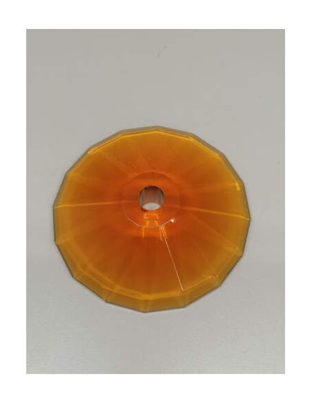 Vetro Bobeches Ambra