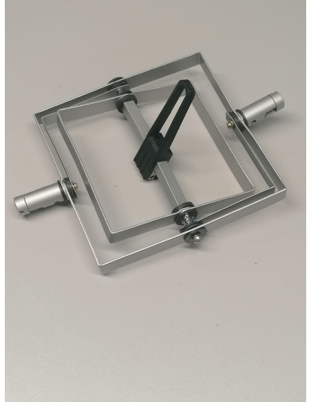 QUADRO - Faretto Orientabile SILVER