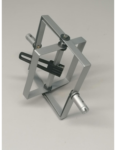 QUADRO - Faretto Orientabile SILVER