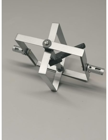 QUADRO - Faretto Orientabile SILVER