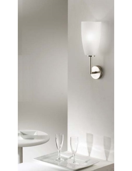 FLUTE 1 - Applique in Vetro Ø. 120 mm