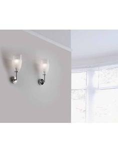 FLUTE 1 - Applique in Vetro Ø. 120 mm