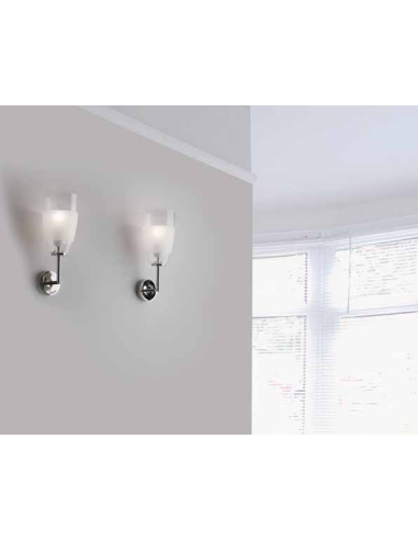 FLUTE 1 - Applique in Vetro Ø. 120 mm