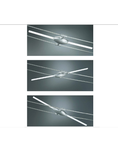 DUPLEX C2 - Lampada Led Sistema Cavi 230 V