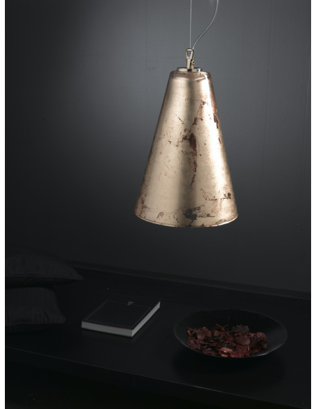 FIACOLA in FOGLIA ORO o ARGENTO