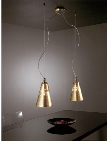 FIACOLA in FOGLIA ORO o ARGENTO