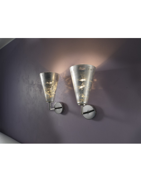 FIACOLA in FOGLIA ORO o ARGENTO