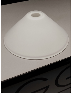 DIFFUSORE in VETRO CONICO SATINATO
