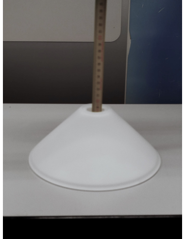 DIFFUSORE in VETRO CONICO SATINATO