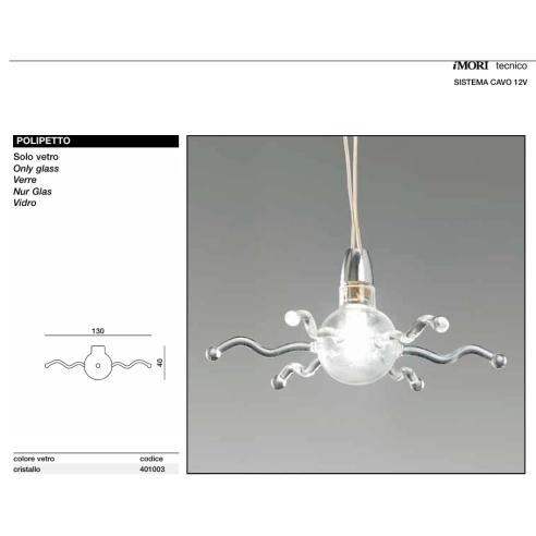 POLIPETTO - Sospensione a Luce Diffusa