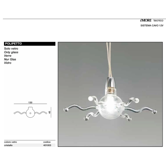 POLIPETTO - Sospensione a Luce Diffusa