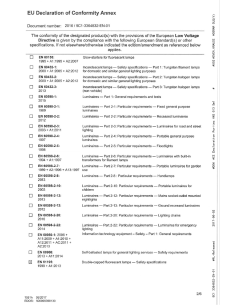 Certificazioni UVC 2